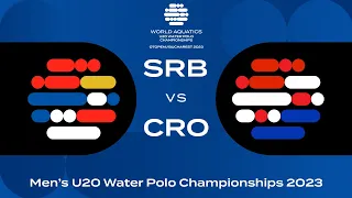 Serbia vs Croatia | Quarter-Finals | World Aquatics Men’s U20 Water Polo Championships 2023