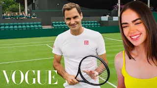 Clueless American Reacts to 73 Questions With Roger Federer!