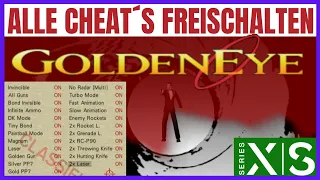 007 GOLDENEYE ALLE CHEATS Freischalten