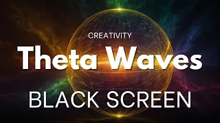 Theta Waves | BLACK SCREEN | NO MUSIC | Subconscious Reprogramming, Reality Shifting, Fall Asleep