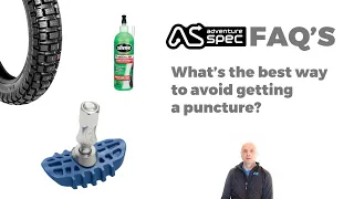 What's the best way to avoid getting a puncture?