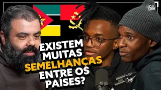 ANGOLA x MOÇAMBIQUE, diferenças e semelhanças (AURÉLIO e BAPTISTA)