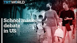 Mask mandate debate heated in US as pediatric cases soar