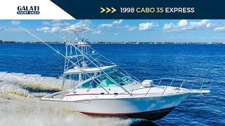 1998 Cabo 35 Express Sportfish Yacht For Sale " Big Time"