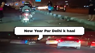 Delhi Roads are red light Area in Night