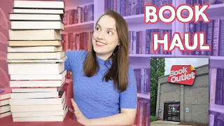 What happens when you go to the Book Outlet Store ✨ thrifted and discounted book haul