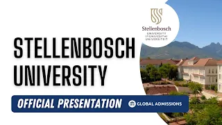 Stellenbosch University - Medicine & Health Sciences in 2023 | Official Presentation