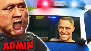 MANCHILD COP CRIES After Stealing His Car on GTA RP