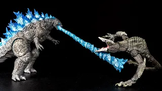Godzilla Translucent and Skull Devil Hiya Toys Action Figures Review