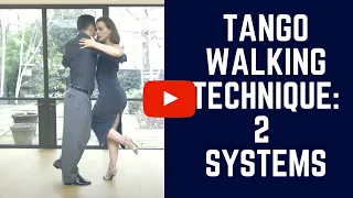 Tango dancing technique: 3 differences between parallel & cross system (More sophisticated dancing)