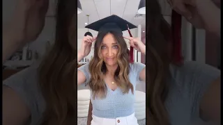 Dont make the mistake of wearing your cap wrong! This will look WAY better🎓#graduation #grad #style