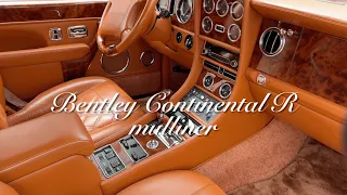 4K Cinematic Bentley Continental R Mulliner. Lesha MarkovProd.