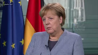 Angela Merkel im SAT.1-Interview: Umgang mit der AfD? „Müssen klare rote Linie ziehen“