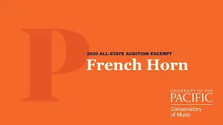 All-State Audition Excerpt for French Horn