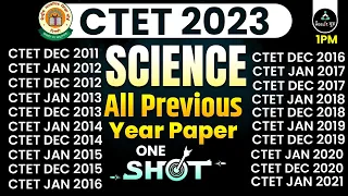 🎯 Science Previous Year Questions Marathon | CTET 2022-23 | Shivam Sir | Result Guru