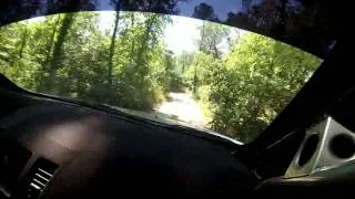 Crash Onboard Mitsubishi Lancer Evo X Vidreres 2013