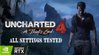 Uncharted -  A Thief's End All Settings Tested  RTX 3060 Laptop | Acer Nitro 5 | Axion YT