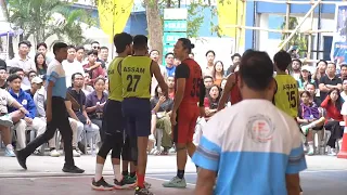 Most intense final Mizoram 🆚 Assam | Men's basketball | 3rd North East games 2024.