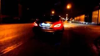 2012 Mercedes CLS63 AMG exhaust sound, drive bys