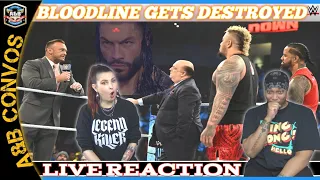 The Bloodline Hijack Smackdown & Get Destroyed | WWE SmackDown Highlights 1/12/24 | LIVE REACTION