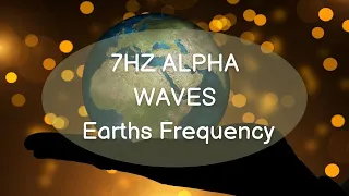 7hz Alpha binaural beats meditation Music ~ Feel focused and connected🎵💜