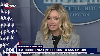 CNN AND MSNBC Did NOT Show THIS | White House Briefing Kayleigh McEnany
