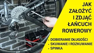 ZAKŁADANIE I ZDEJMOWANIE ŁAŃCUCHA: SPINKA, SKUWACZ, JAK DOBRAĆ DŁUGOŚĆ [SERWIS] [PORADY]