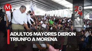 Relevancia de los adultos mayores en el triunfo de AMLO: Adán Augusto López