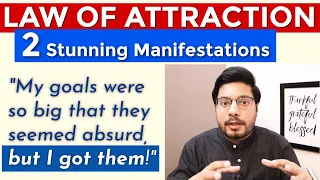 MANIFESTATION #238: 🔥 TWO Stunning Manifestations of "IMPOSSIBLE" Goals | Law of Attraction