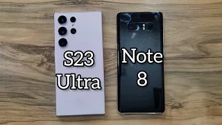 Samsung Galaxy S23 Ultra vs Samsung Galaxy Note 8 (Time to upgrade)