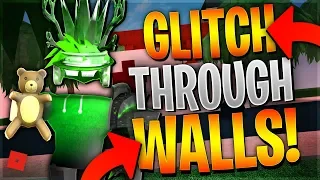 HOW TO GLITCH THROUGH WALLS IN MM2! [TEDDY BEAR GLITCH] (Roblox Murder Mystery 2 Guide)