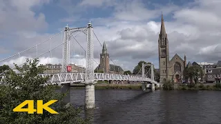 Inverness Walk: City Centre【4K】