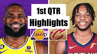 Cavs vs LA Lakers Full Highlights 1st QTR | Nov 6 | 2022-23 NBA Season