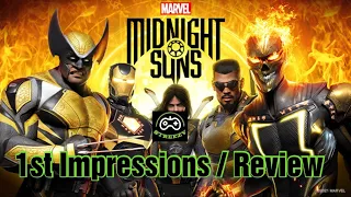Marvel Midnight Suns 1st Impressions / Review