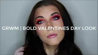 CHATTY GRWM | BOLD VALENTINE'S DAY LOOK