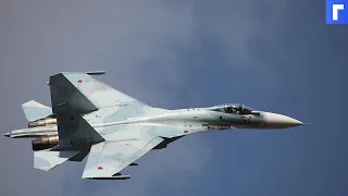 Российские Су-27 вылетали на перехват военных самолетов Франции над Черным морем