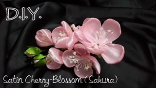 D.I.Y. Satin Cherry-Blossom (Sakura) さくら | MyInDulzens