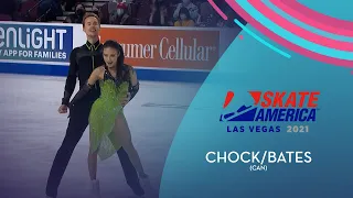 Chock / Bates (USA) | Ice Dance RD | Guaranteed Rate Skate America 2021 | #GPFigure