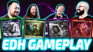 Orvar vs Lathril vs Lier vs Purphoros [EDH/Commander, MTG Gameplay 2022]