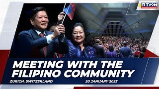 Meeting with the Filipino Community 01/20/2023