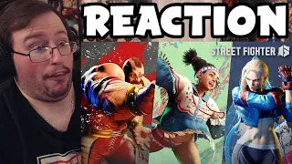 Gor's "Street Fighter 6" Zangief, Lily, and Cammy Gameplay Trailer REACTION (I'm Gonna Sin!)