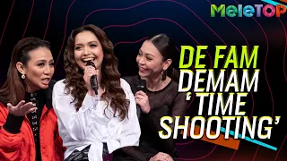 De Fam 'shoot Music Video' masa demam panas | MeleTOP | Neelofa & Nabil