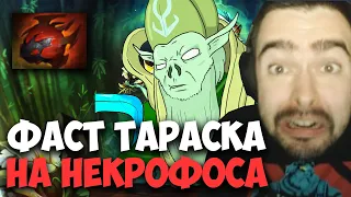 STRAY ФАСТ ТАРАСКА НА НЕКРОФОСЕ 7.34 ! СТРЕЙ 4500 ММР ! carry mid dota 2 ! лучшее со стреем