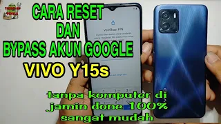 Cara reset vivo Y15s lupa sandi dan bypass akun google tanpa komputer di jamin work 100%