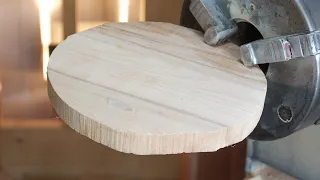 Wood Turning - Creating a Stunning Beechwood Plate