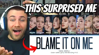 I DIDNT EXPECT THAT!! 😱 TWICE - BLAME IT ON ME - REACTION