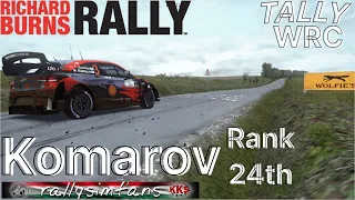 Richard Burns Rally /Komarov Rank 24th WRC I20