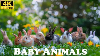 Adorable Little Animals: Enjoy Soothing Nature Music, Relax, Sleep Well, Concentrate (4K HDR)