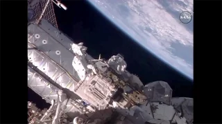 Kate Rubins starts first spacewalk