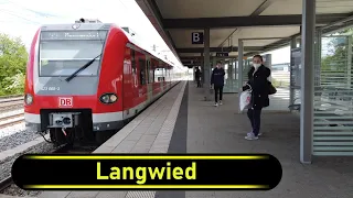 S-Bahn Station Langwied - Munich 🇩🇪 - Walkthrough 🚶
